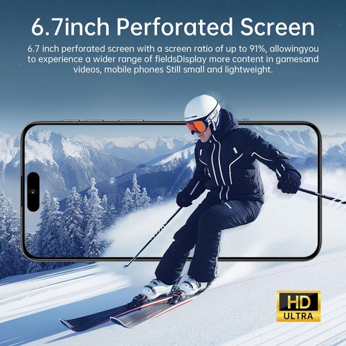 Unlocked Cell Phones H16 ProMax, 12+512GB Smartphone, Android 14 Unlocked Pho... - Picture 4 of 9
