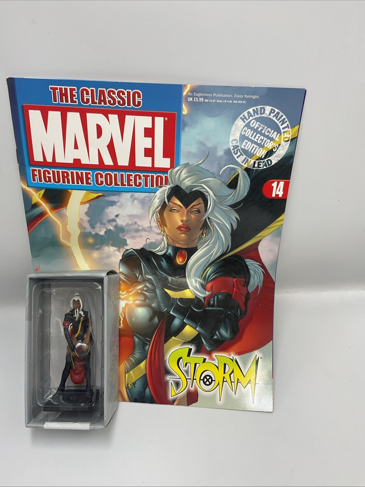 Eaglemoss Marvel The Classic Figurine Collection Issue #14 Storm With Magazine