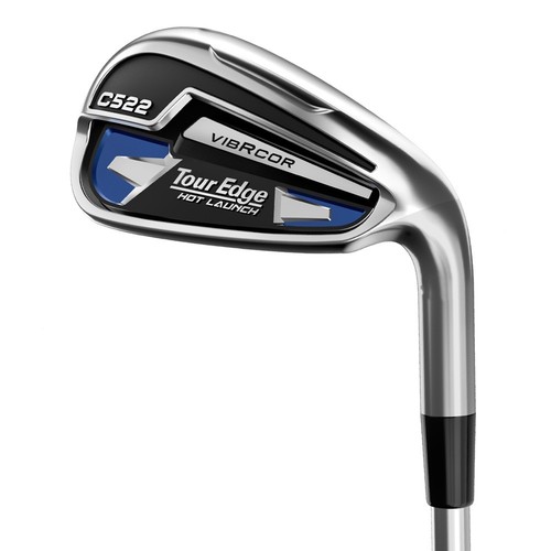 Tour Edge Men Hot Launch C522 Iron Set - 21 RH 5-PW, AW Steel Reg NEW - Picture 2 of 4