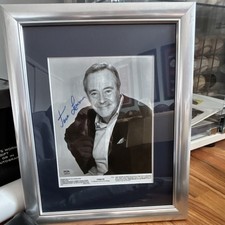 Tribute Original Autographed Movie Photograph Jack Lemmon PSA COA Framed