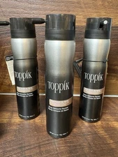 3 Toppik Root Touch Up Spray Lite Brown New Bottles