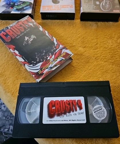 Motocross Sand Drag Snowmobile VHS Lot (6) 90s Crusty World Trials More Vintage - Picture 8 of 18