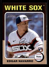 2024 Topps Heritage #362 Edgar Navarro RC Rookie G336