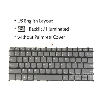 US Keyboard For Lenovo IdeaPad S540 - 13IML 13API 13ARE 13ITL, PP2UB-USA Backlit