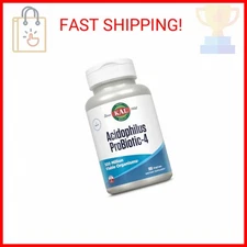 KAL Acidophilus ProBiotic-4, 500 Million CFUs, Four Probiotic Strains, Probiotic
