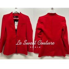 ZARA WOMAN NWT RED BLAZER JACKET 8249/789/600 SALE