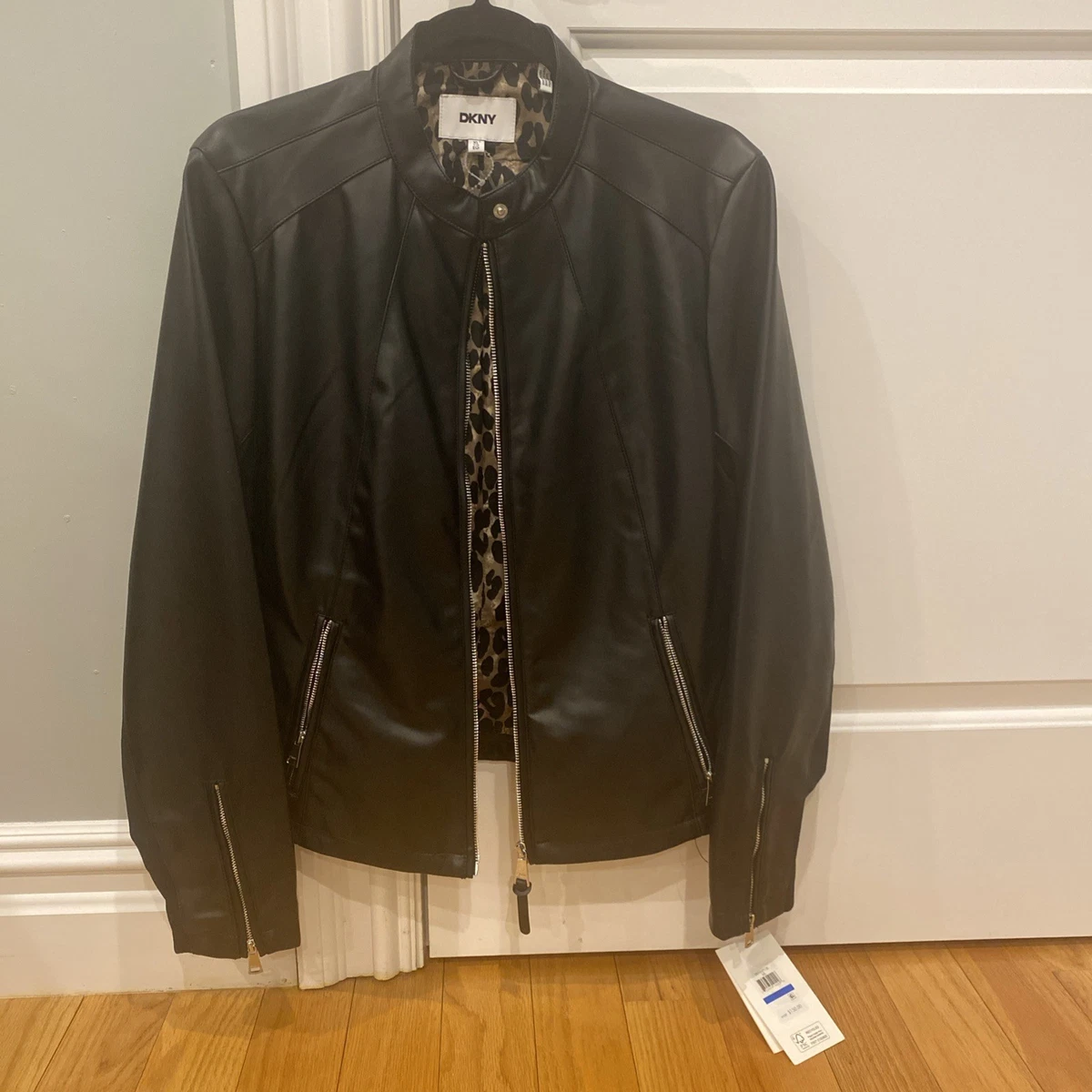 DKNY Leather Jacket products for sale | eBay