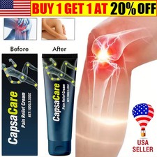 USA CapsaCare Neuropathy Massage Cream   Soothing Nerve Pain Relief 100g