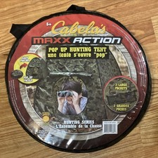CABELAS Maxx Action Pop Up Blind Tent Child Kids Camouflage Outdoor Hunting NEW