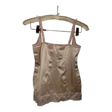 Ruby Ribbon Cami Shaper Shapewear Lace Trim XL