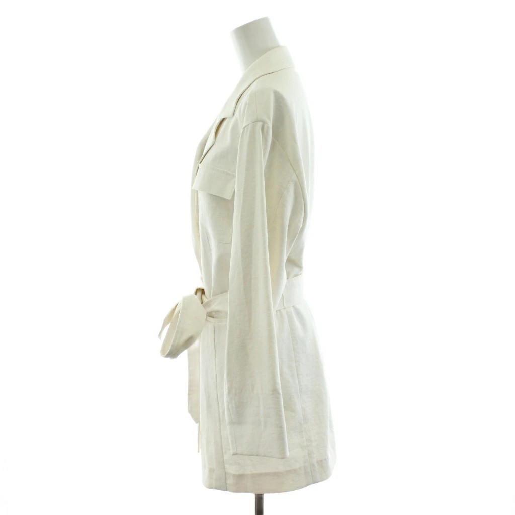 Used Ameri Vintage Tailored Jacket Single Linen B… - image 2