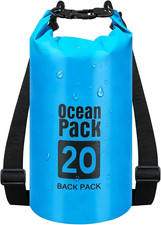 Waterproof Dry Bag Roll Top Dry Storage Bag Backpack Women Men Perfect Kayaking