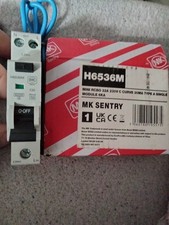 MK Sentry H6536M 32A C Curve Type A 6KA RCBO