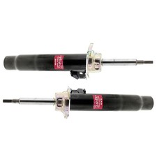For BMW X1 2013 2014 2015 Pair Front KYB Excel-G Shocks Struts TCP