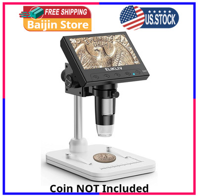 Coin Collectors Essential: 1000x Magnification Microscope