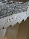 Fila Silver Glitter Stylish Sneakers Shoes Size 37.5  US 6.5 Italy Sold Out — photo 9