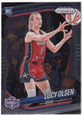 2025 WNBA Prizm LUCY OLSEN #104 Rookie RC - Washington Mystics