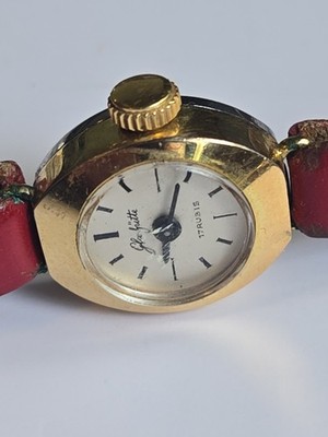 Glashutte German Women's 17 Rubis 15mm Watch Runs