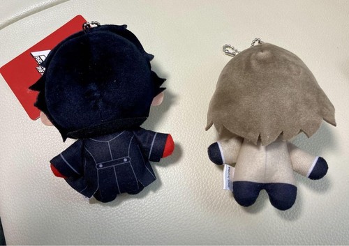Persona 5 Royal Plush Doll Mascot Goro Akechi Crow & Joker Set of 2 - 第 2/2 張圖片