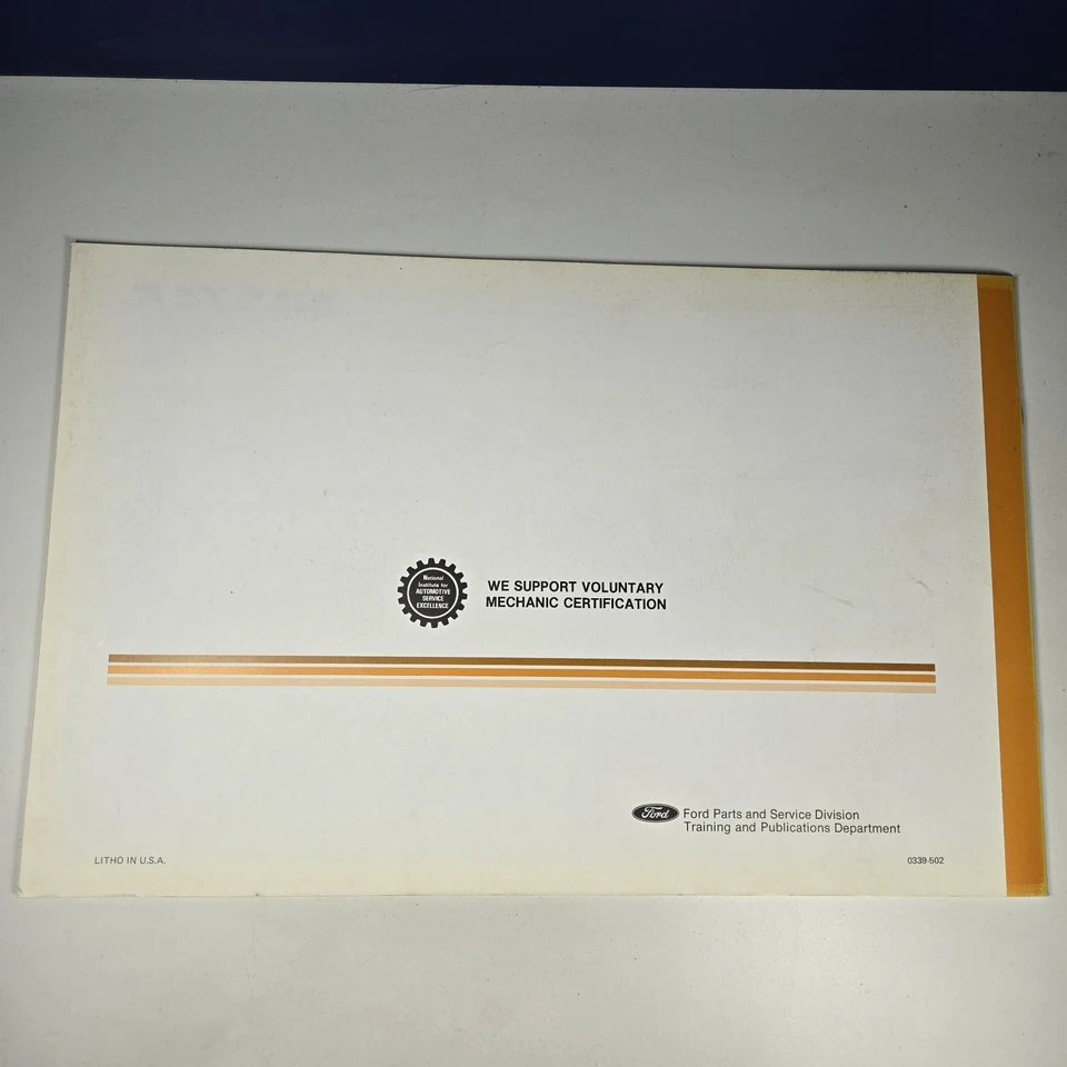 1979 年福特 Pinto Mercury 山猫电气和真空故障排除手册 — 第 3/4 张图片