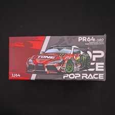 Pop Race Toyota Pandem GR Supra D1GP 2024 Daigo Saito 1:64 Diecast Car