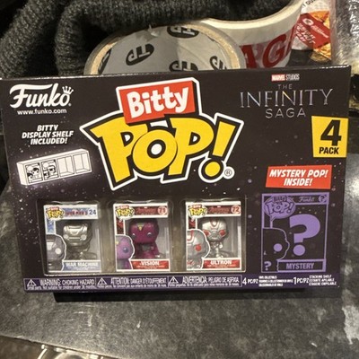 Funko Bitty Pop! - Marvel The Infinity Saga Serie 1 Figuren, 4er Pack