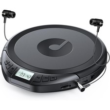 Portable CD Player with Earphones CD Player for Car