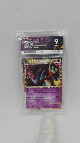 Dragapult SWSH132 Celebrations Collection 2021 Black Star Promo - Ace 9 Mint