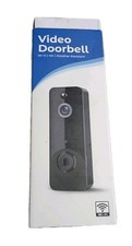 Video Doorbell Camera Wi-Fi HD Video Motion Detection New W/ Open Box