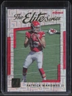2017 Panini Donruss The Elite Series Rookies #7 Patrick Mahomes II RC Rookie