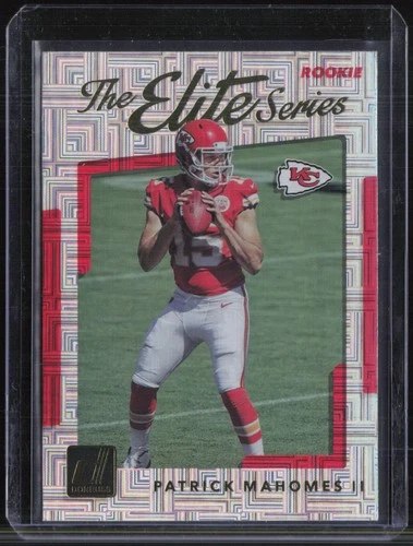 2017 Panini Donruss The Elite Series Rookies #7 Patrick Mahomes II RC Rookie