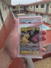 Pikachu & Zekrom GX 33/181 Sm-Team Up Holo Graded PSA 9