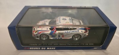 Porsche 997 GT3 RSR IMSA Matmut Performance Nr76 Le Mans 2008 Spark