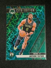 2024-25 Panini Mosaic City Edition Jayson Tatum International Green 14/15