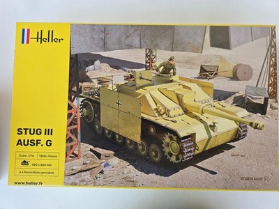Heller 30320 Sturmgeschütz STUG III Ausführung G 1:16 Neu in OVP
