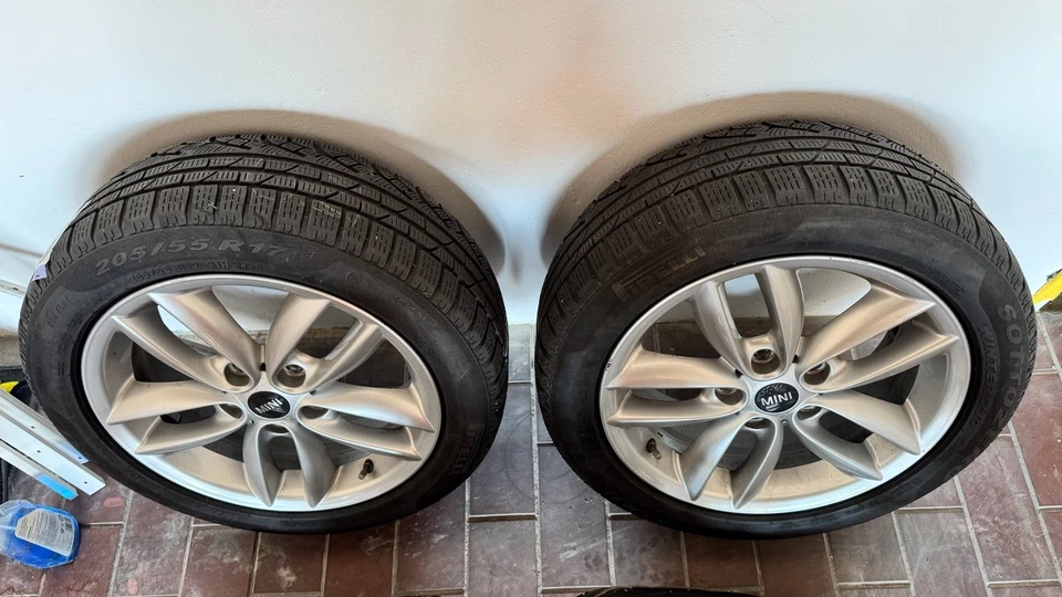 4x Original MINI Alufelgen mit Winterreifen - Bild 3 von 4