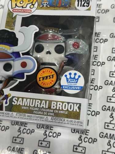 Funko Pop! One Piece Samurai Brook Chase #1129 FunkoShop Exclusive