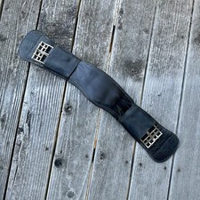 Jaguar Calfskin Leather Dressage Girth with Double Elastic - 22”
