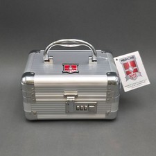 Medicine Safe Medication Carry Case Aluminum Lock Box 3 Digit Combo NWT