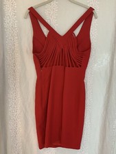 Rex Lester dress cage back Vintage 90s