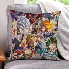 Throw Pillow Cover My Hero Academia Pillow Case Decor for Home Pillowcase