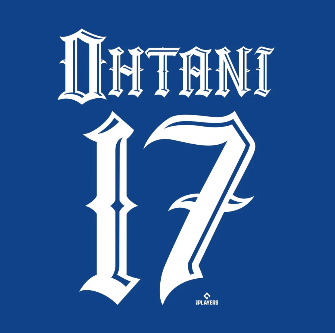 LA Dodgers x Mister Cartoon x Nike -Shohei Ohtani Blue T LA Dodgers x Mister Cartoon x Nike -Shohei Ohtani Blue T