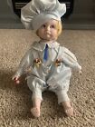 Ladybug porcelain doll Oh 12217 Me 2087 Very Detailed Ice Cream Girl With Stand