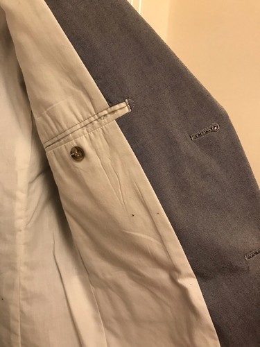 Topman Blue Smart Casual Blazer UK 42 - Picture 5 of 7