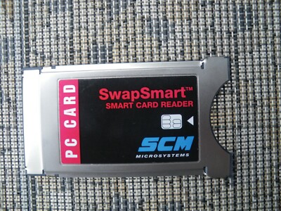 PC Card SwapSmart Smart Card Smart Card Reader von SCM