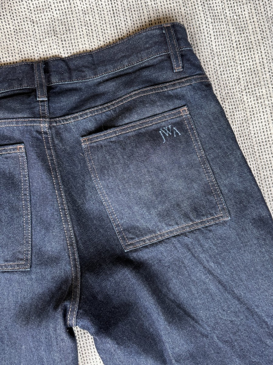 2025 Uniqlo x JW Anderson Raw denim Jeans | eBay