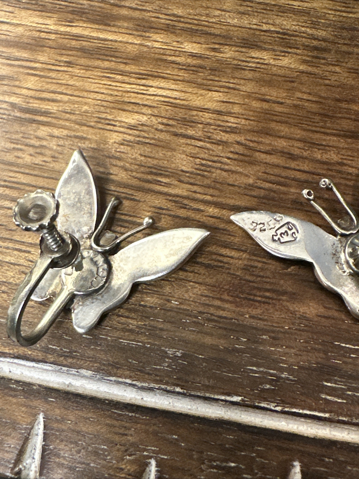 Sterling Silver ALPACA Mexico Abalone Shell Butte… - image 5