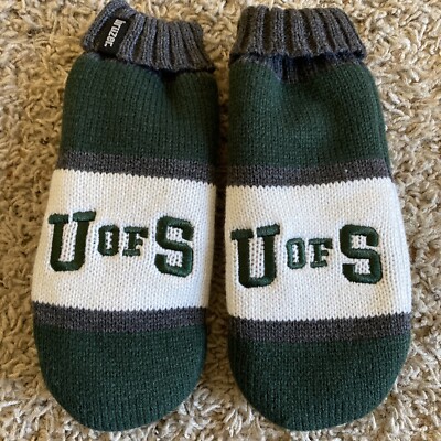 Univesity Of Saskatchewan Huskies Womens Bruzer Pair Of Gloves Mittens  U Of S 