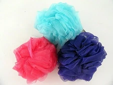 *** Loofah Bath Shower Sponge Pouf Mesh Ball Exfoliating Large Premium Scrubber