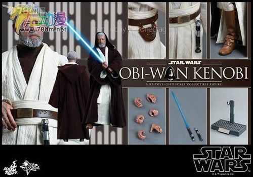 Figura de acción Hot Toys Mms283 1/6 Star Wars Obi-Wan Kenobi en stock - Imagen 7 de 7